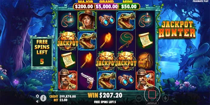 Fitur Bonus Jackpot Hunter